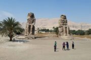 Amenophis der dritte Tempel besucher der klosse von memnon