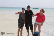 Speedboot Tour Schnorcheln Hurghada fein Sandstrand