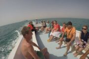 Schattel Boot zum Orange Bay Insel