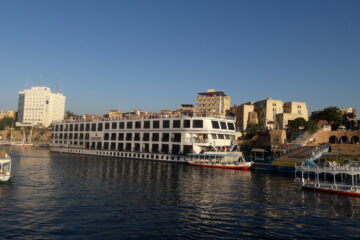 Nilkreuzfahrtschiff Ägypten